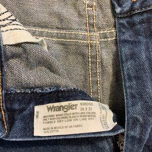 Men’s wranglers